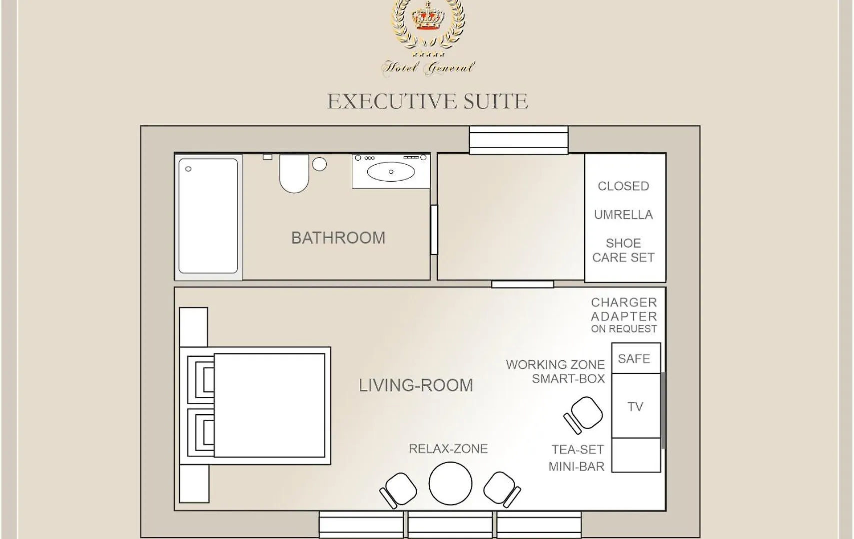 *****  Hotel General Old Town Prague Czech Republic